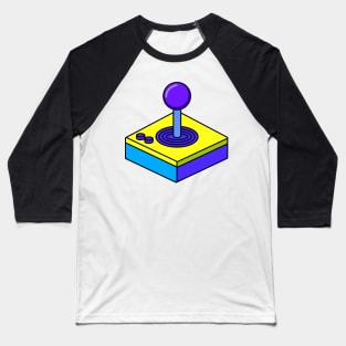 Joystick arcade vintage Video games Retro gaming Baseball T-Shirt